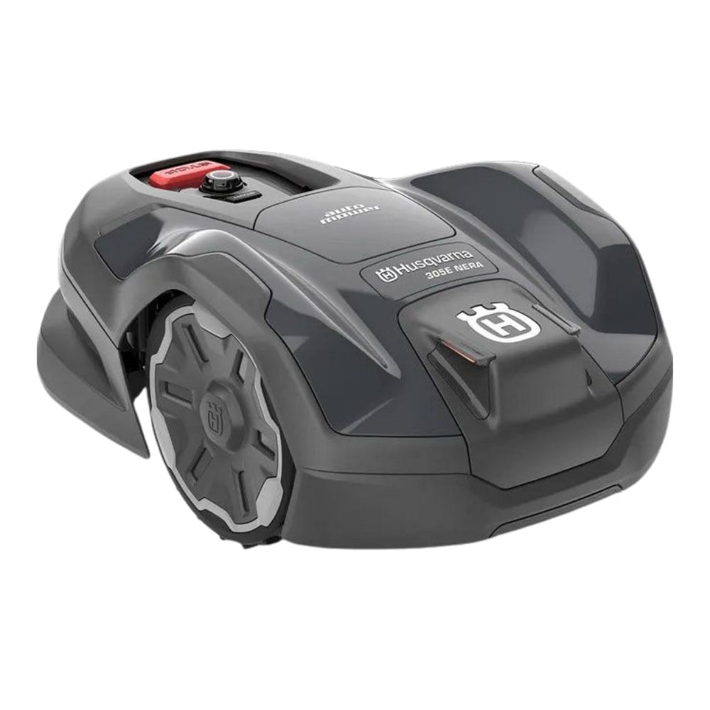 Ahlers Motor- und Gartengeräte Bautechnik Mähroboter Wasserpumpen Akku-Technik Motorentechnik Stromaggregate Ganderkesee Automower® 305E NERA