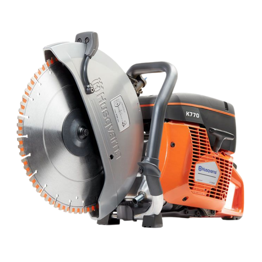 Ahlers Motor- und Gartengeräte Bautechnik Benzintrennschleifer Mähroboter Wasserpumpen Akku-Technik Motorentechnik Stromaggregate Ganderkesee Husqvarna K 770